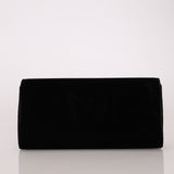 Saint Laurent Velour Smoking Clutch - FashioNica