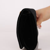 Saint Laurent Velour Smoking Clutch - FashioNica
