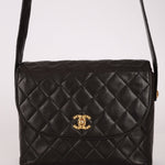 (SOLD) Chanel 1991 Lambskin Coco Crush Crossbody 24K GP - FashioNica