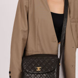 (SOLD) Chanel 1991 Lambskin Coco Crush Crossbody 24K GP - FashioNica