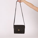 (SOLD) Chanel 1991 Lambskin Coco Crush Crossbody 24K GP - FashioNica