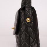 (SOLD) Chanel 1991 Lambskin Coco Crush Crossbody 24K GP - FashioNica