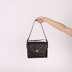 (SOLD) Chanel 1991 Lambskin Coco Crush Crossbody 24K GP - FashioNica