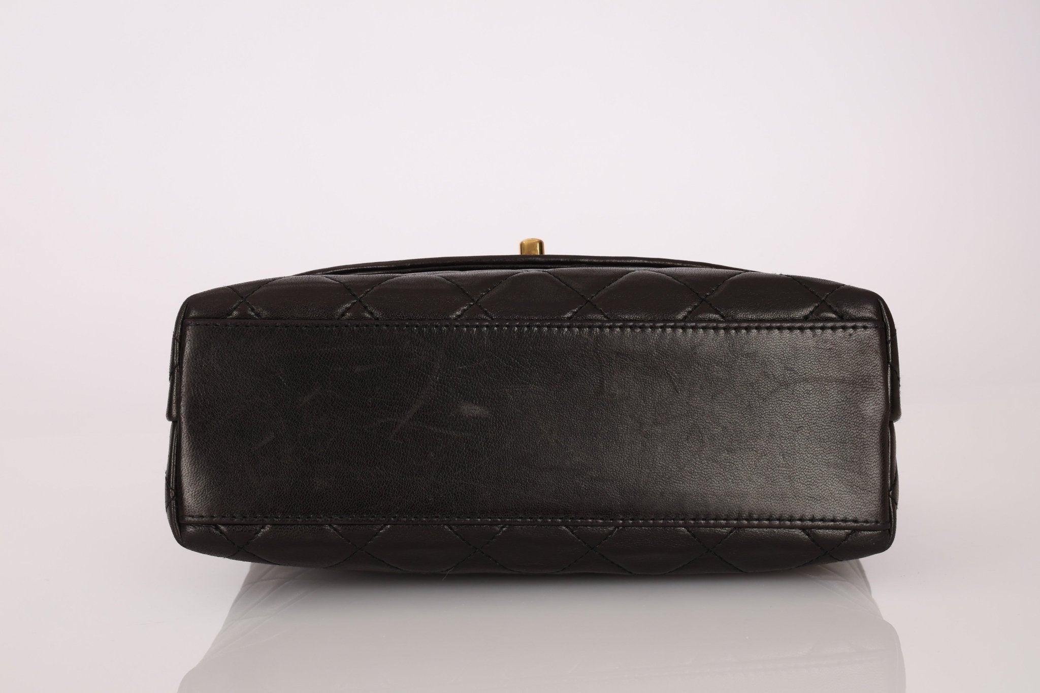 (SOLD) Chanel 1991 Lambskin Coco Crush Crossbody 24K GP - FashioNica