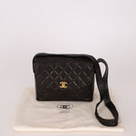 (SOLD) Chanel 1991 Lambskin Coco Crush Crossbody 24K GP - FashioNica