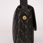 (SOLD) Chanel 1991 Lambskin Coco Crush Crossbody 24K GP - FashioNica