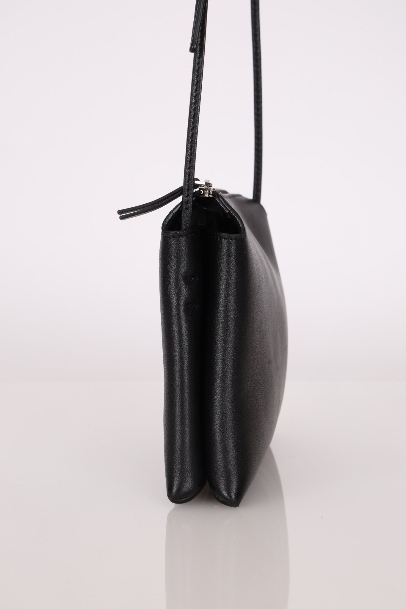 The Row Black Smooth Calfskin Nu Twin - FashioNica