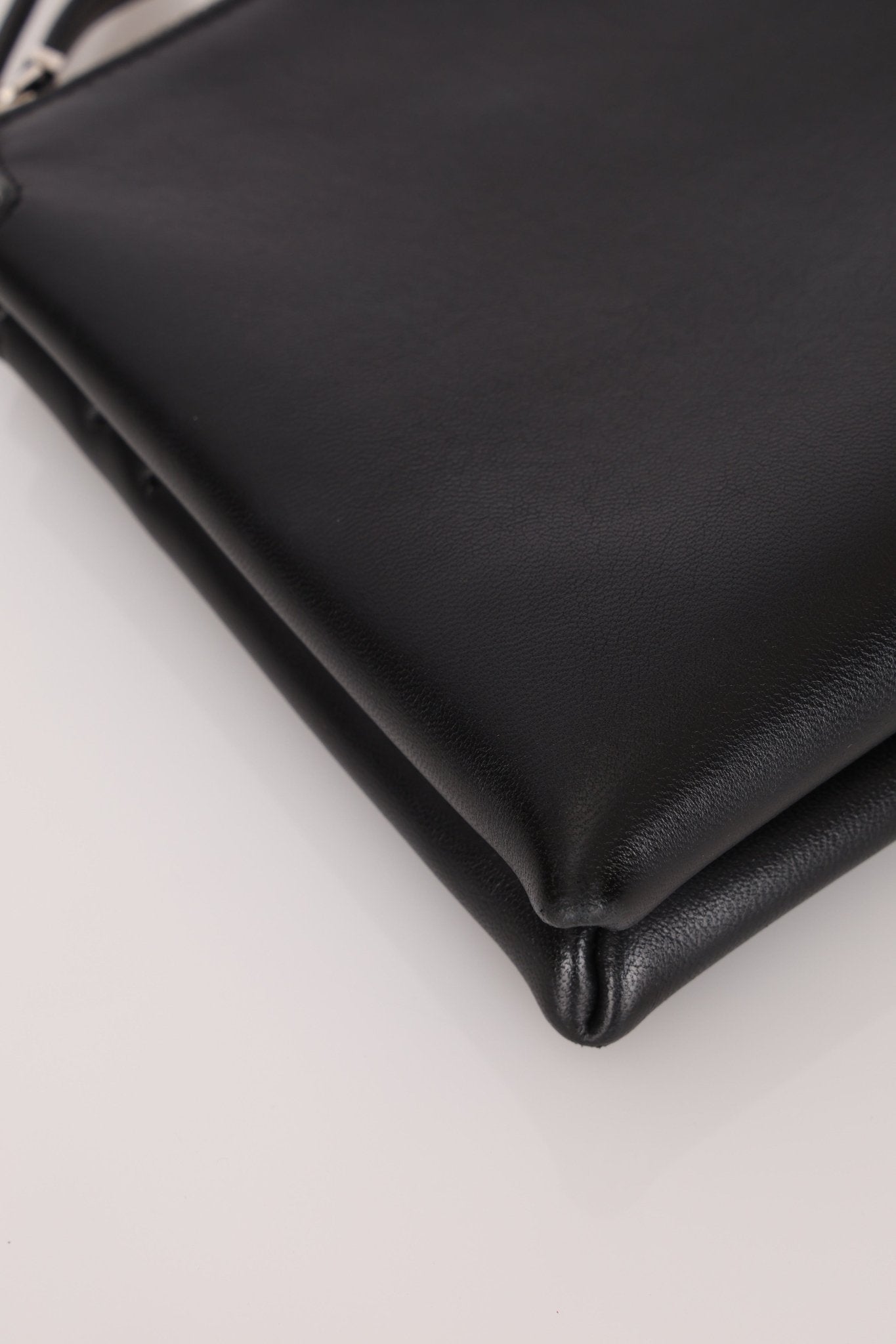 The Row Black Smooth Calfskin Nu Twin - FashioNica