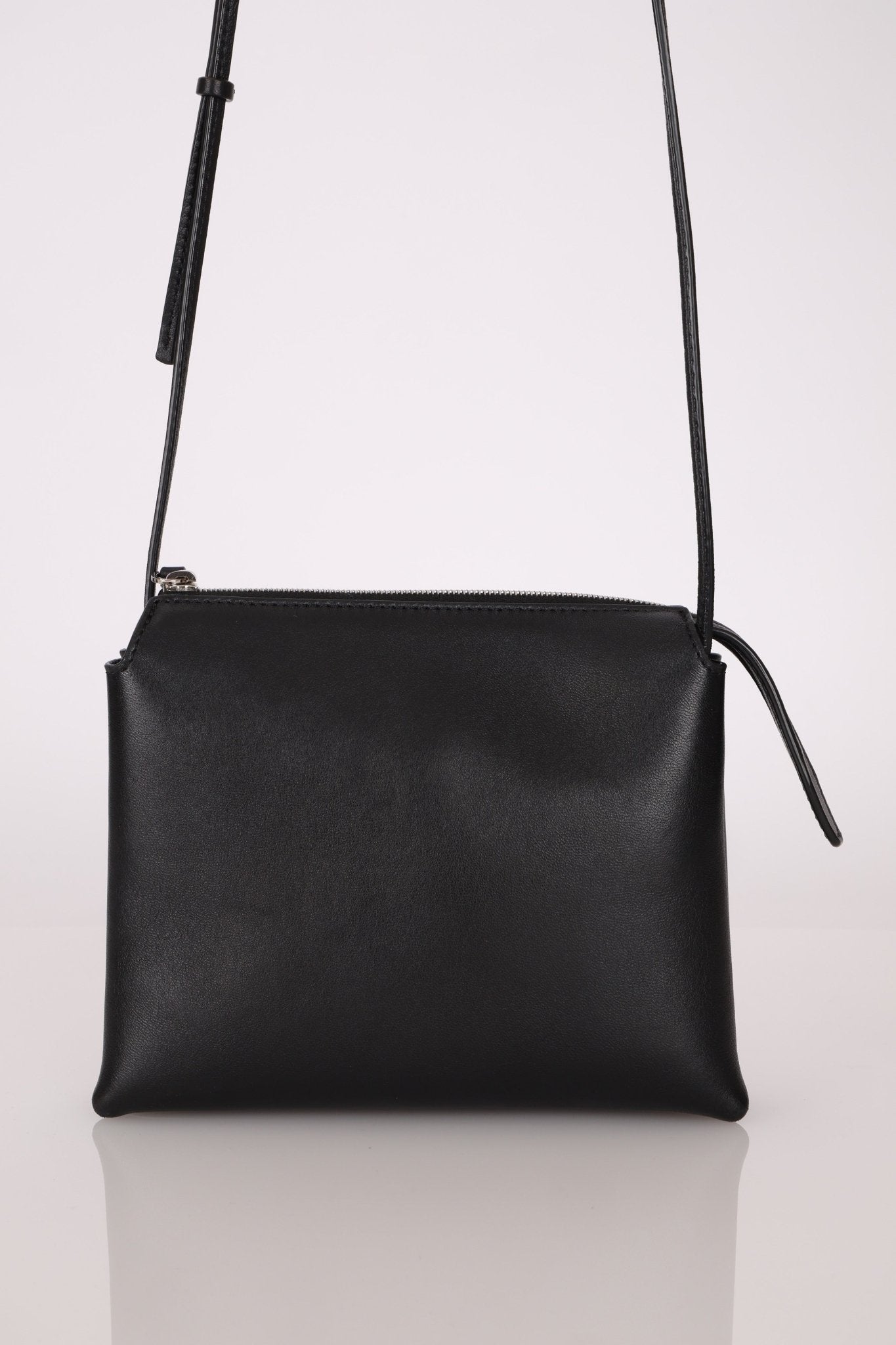The Row Black Smooth Calfskin Nu Twin - FashioNica