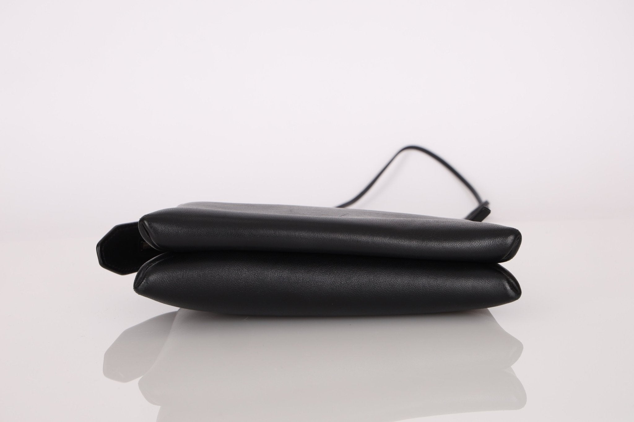 The Row Black Smooth Calfskin Nu Twin - FashioNica