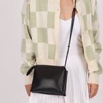 The Row Black Smooth Calfskin Nu Twin - FashioNica