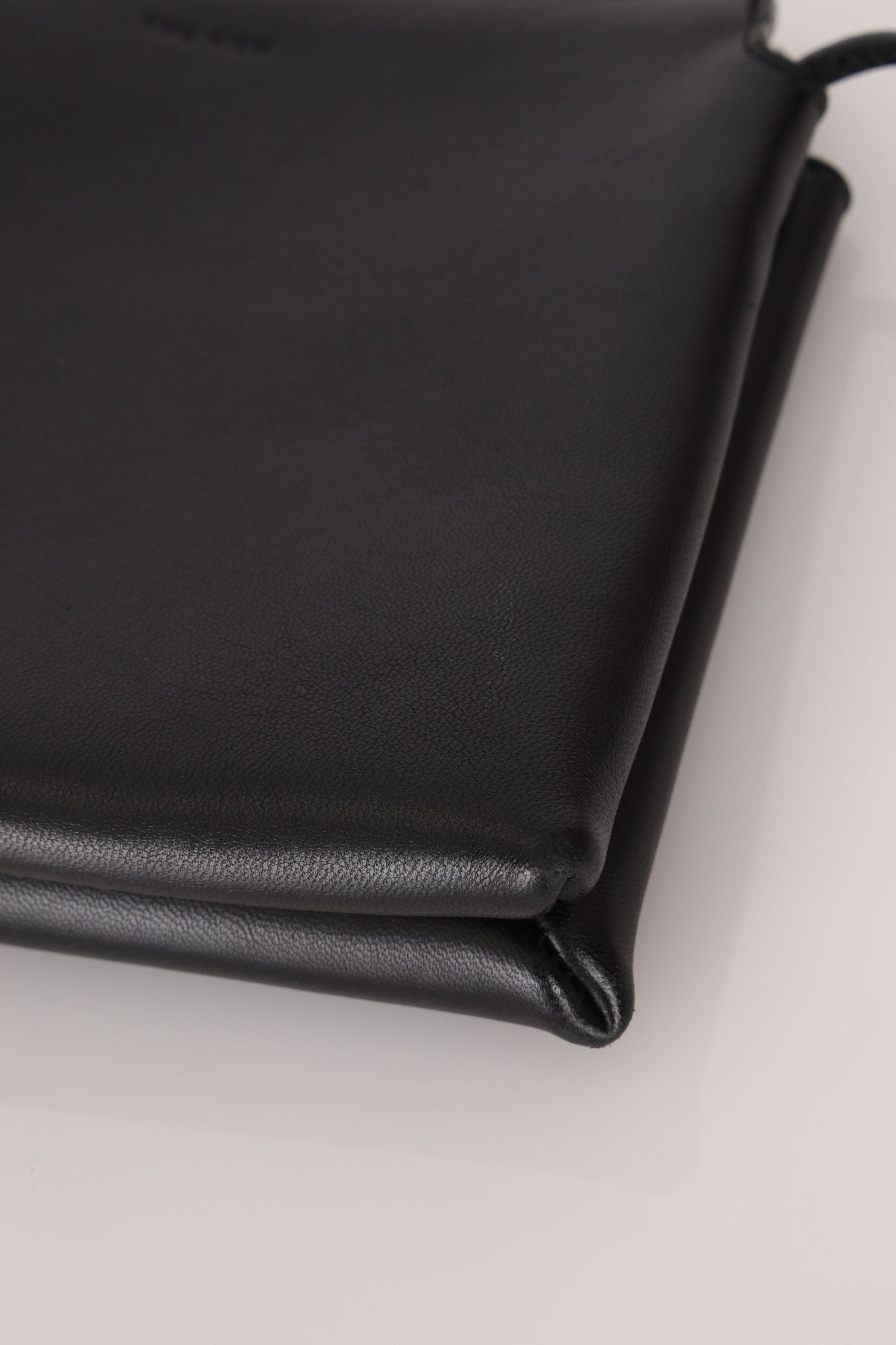 The Row Black Smooth Calfskin Nu Twin - FashioNica