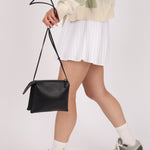 The Row Black Smooth Calfskin Nu Twin - FashioNica