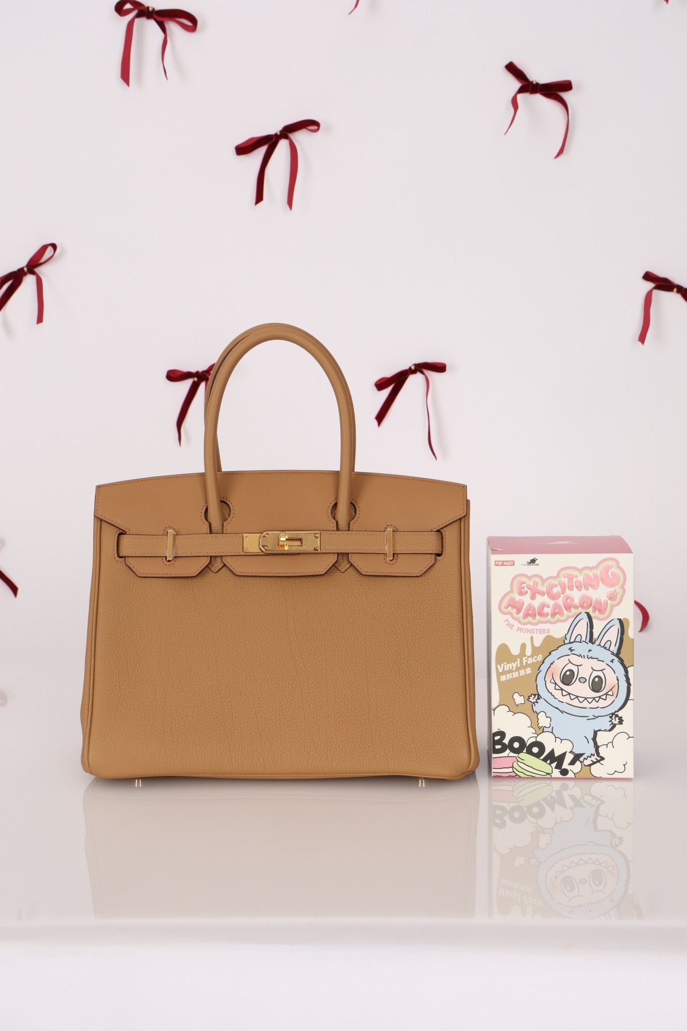 Ultra - Rare 2022 Hermès Biscuit Birkin 30 3 - En - 1 GHW - FashioNica