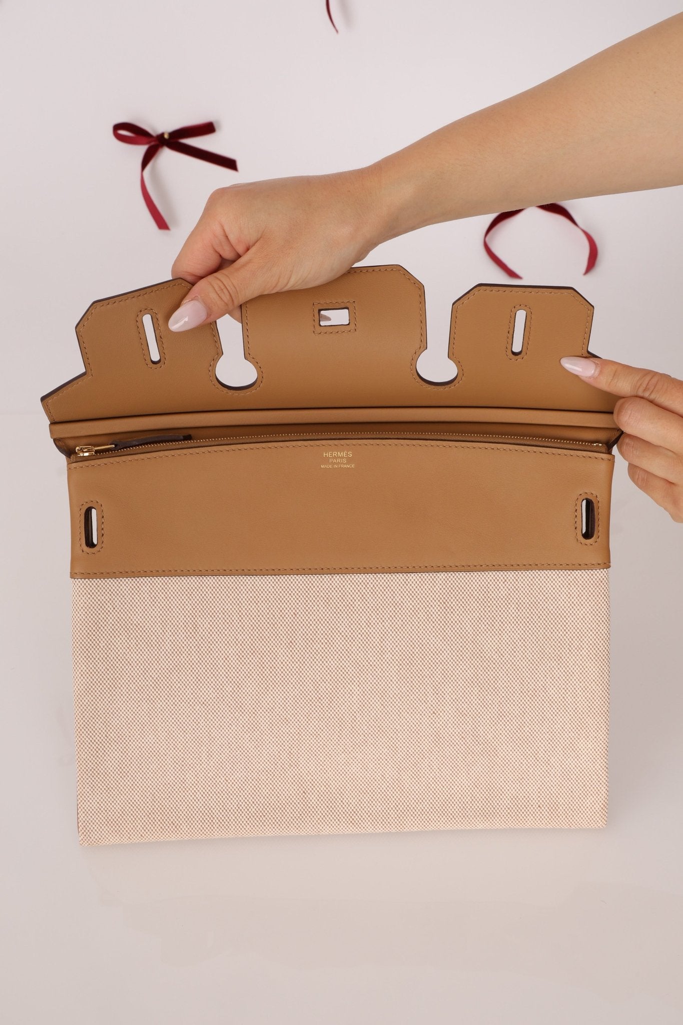 Ultra - Rare 2022 Hermès Biscuit Birkin 30 3 - En - 1 GHW - FashioNica