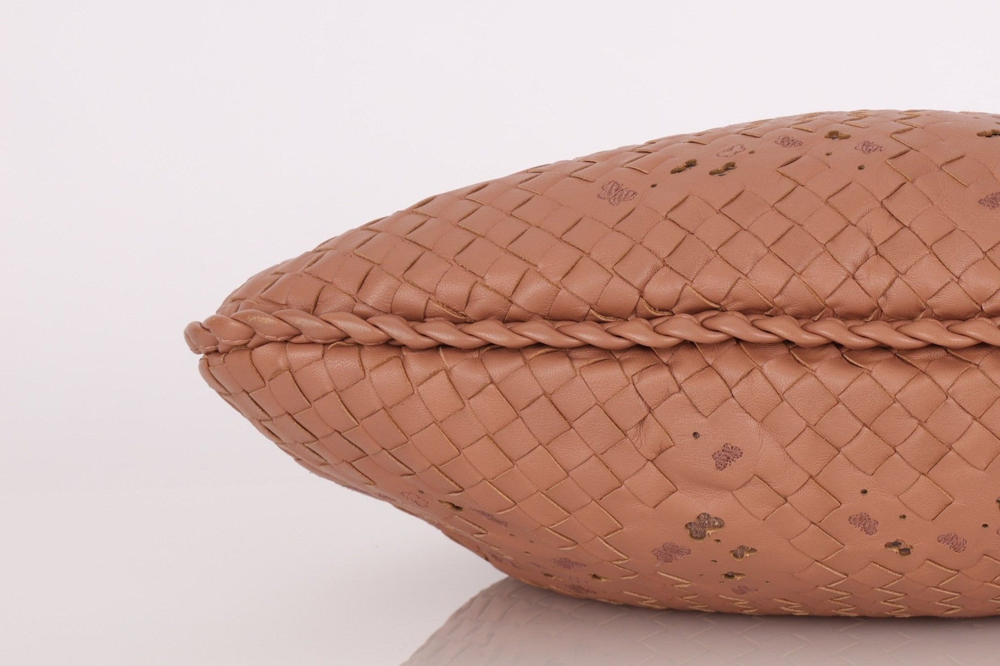 Ultra - Rare Bottega Veneta Medium Lambskin Exotic Butterfly Intrecciato Medium Hobo - FashioNica