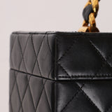 Ultra - Rare Chanel 1992 Lambskin Beauty Train Trunk Vanity Case 24K GP - FashioNica