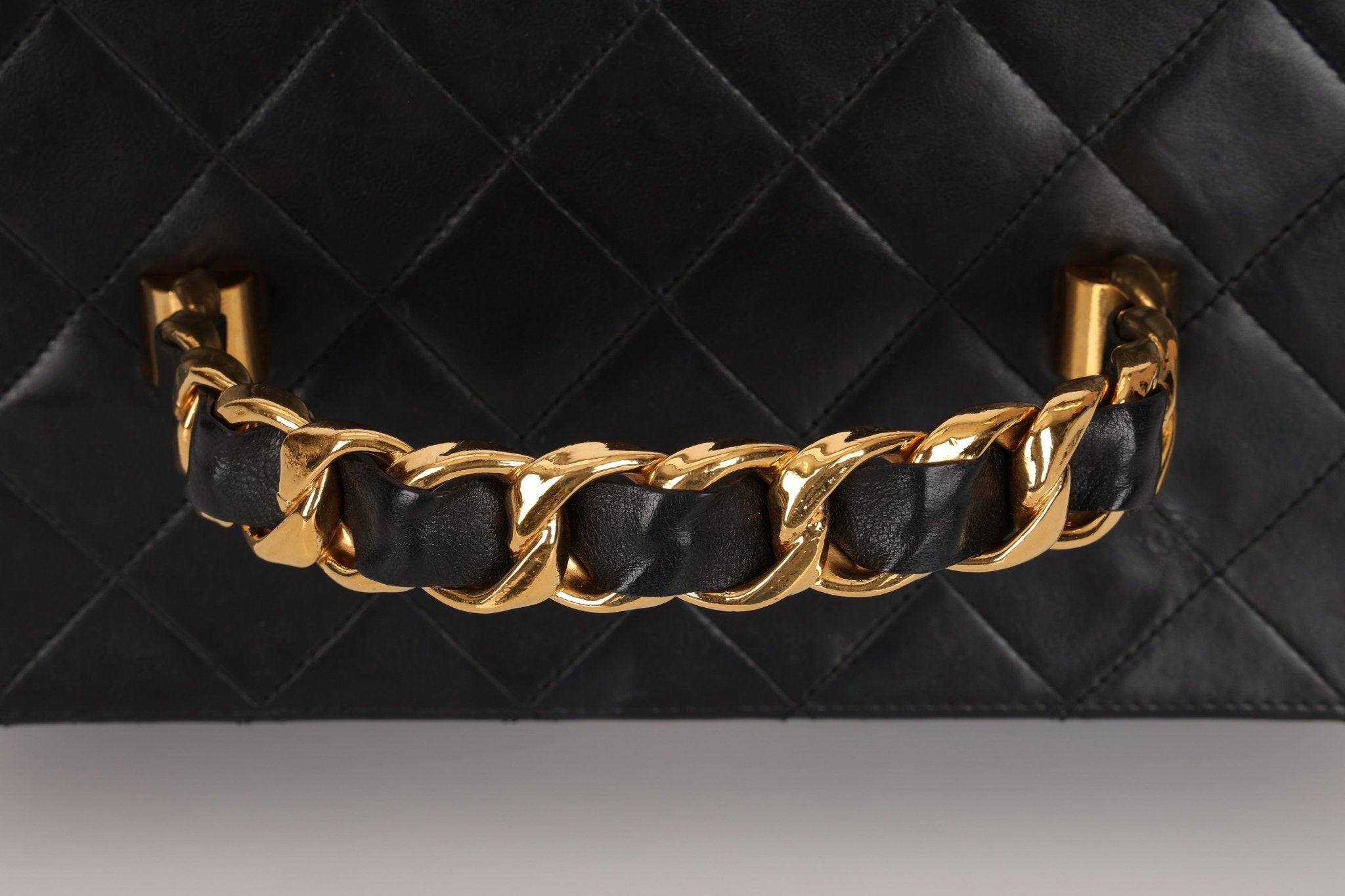 Ultra - Rare Chanel 1992 Lambskin Beauty Train Trunk Vanity Case 24K GP - FashioNica