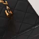 Ultra - Rare Chanel 1992 Lambskin Beauty Train Trunk Vanity Case 24K GP - FashioNica