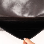 Ultra - Rare Chanel 1994 Lambskin Double - Sided Turnlock Chain Top Handle 24K GP - FashioNica