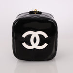 Ultra - Rare Chanel 1995 Patent Heart Mirror Barbie Turnlock Vanity - FashioNica