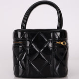 Ultra - Rare Chanel 1995 Patent Heart Mirror Barbie Turnlock Vanity - FashioNica