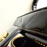 Ultra - Rare Chanel 1995 Patent Heart Mirror Barbie Turnlock Vanity - FashioNica