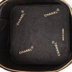 Ultra - Rare Chanel 1995 Patent Heart Mirror Turnlock Vanity 24K GP - FashioNica