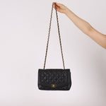Ultra - Rare Chanel 1996 Caviar Medium Diana 24K GP - FashioNica
