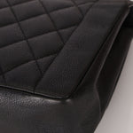 Ultra - Rare Chanel 1996 Caviar Medium Diana 24K GP - FashioNica