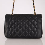 Ultra - Rare Chanel 1996 Caviar Medium Diana 24K GP - FashioNica