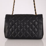 Ultra - Rare Chanel 1996 Caviar Medium Diana 24K GP - FashioNica