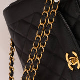 Ultra - Rare Chanel 1996 Caviar Medium Diana 24K GP - FashioNica