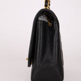 Ultra - Rare Chanel 1996 Caviar Medium Diana 24K GP - FashioNica