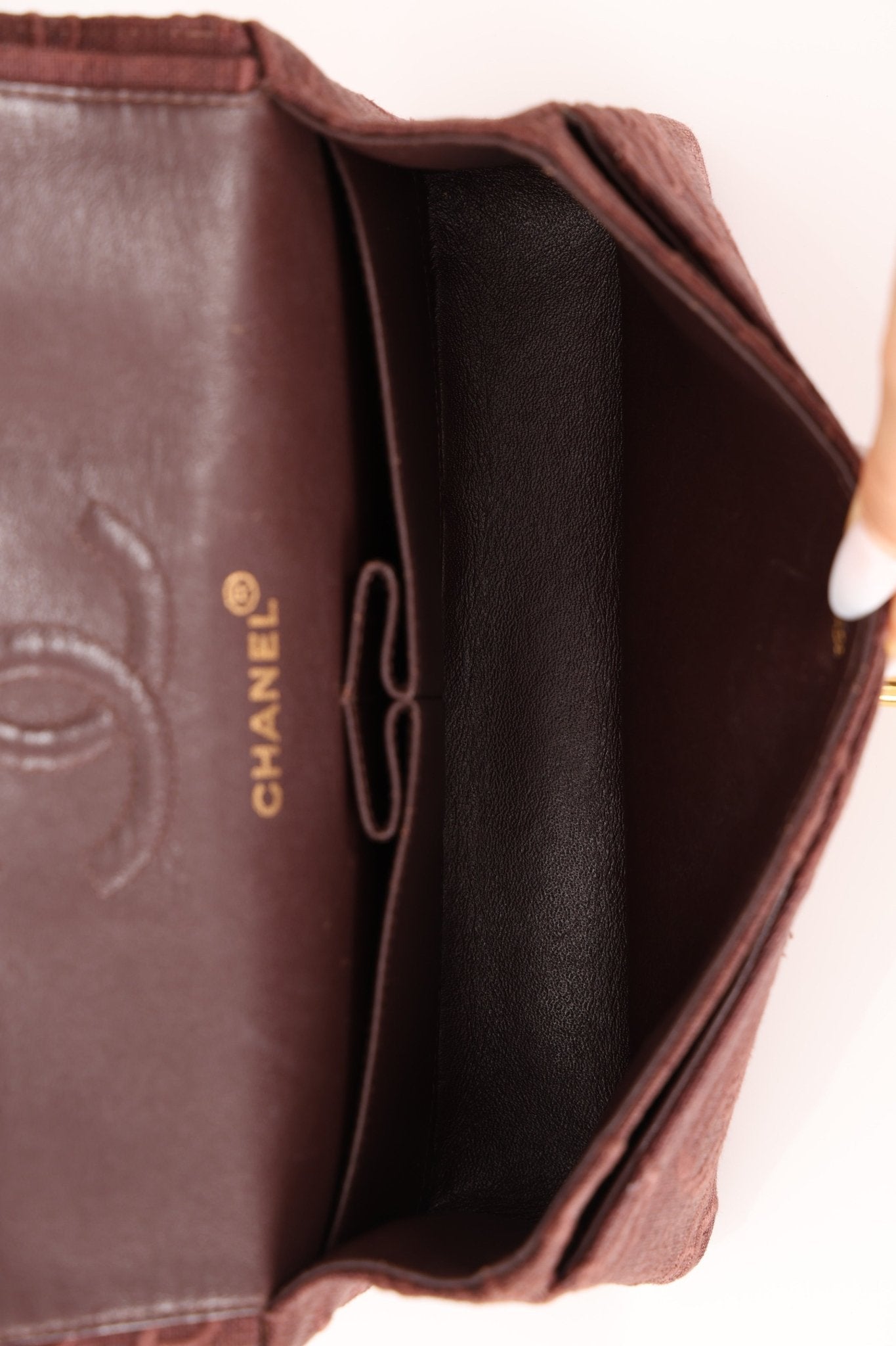 Ultra - Rare Chanel 1998 Embroidered Camellia Small Classic Flap 24k GP - FashioNica