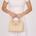 Ultra - Rare Chanel 1998 Vintage Cruise Rope Kelly 24K GP - FashioNica