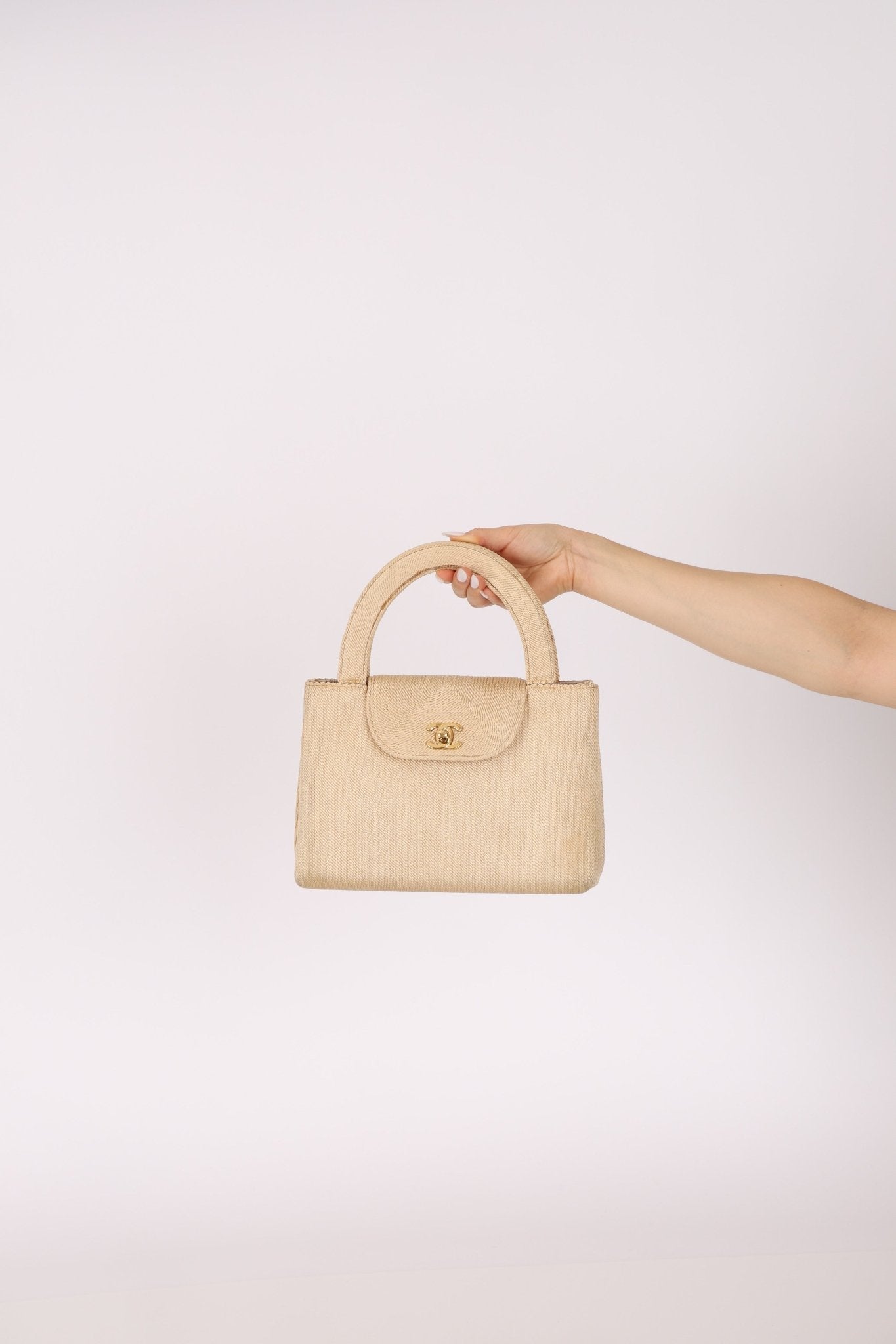 Ultra - Rare Chanel 1998 Vintage Cruise Rope Kelly 24K GP - FashioNica