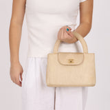 Ultra - Rare Chanel 1998 Vintage Cruise Rope Kelly 24K GP - FashioNica