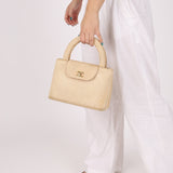 Ultra - Rare Chanel 1998 Vintage Cruise Rope Kelly 24K GP - FashioNica