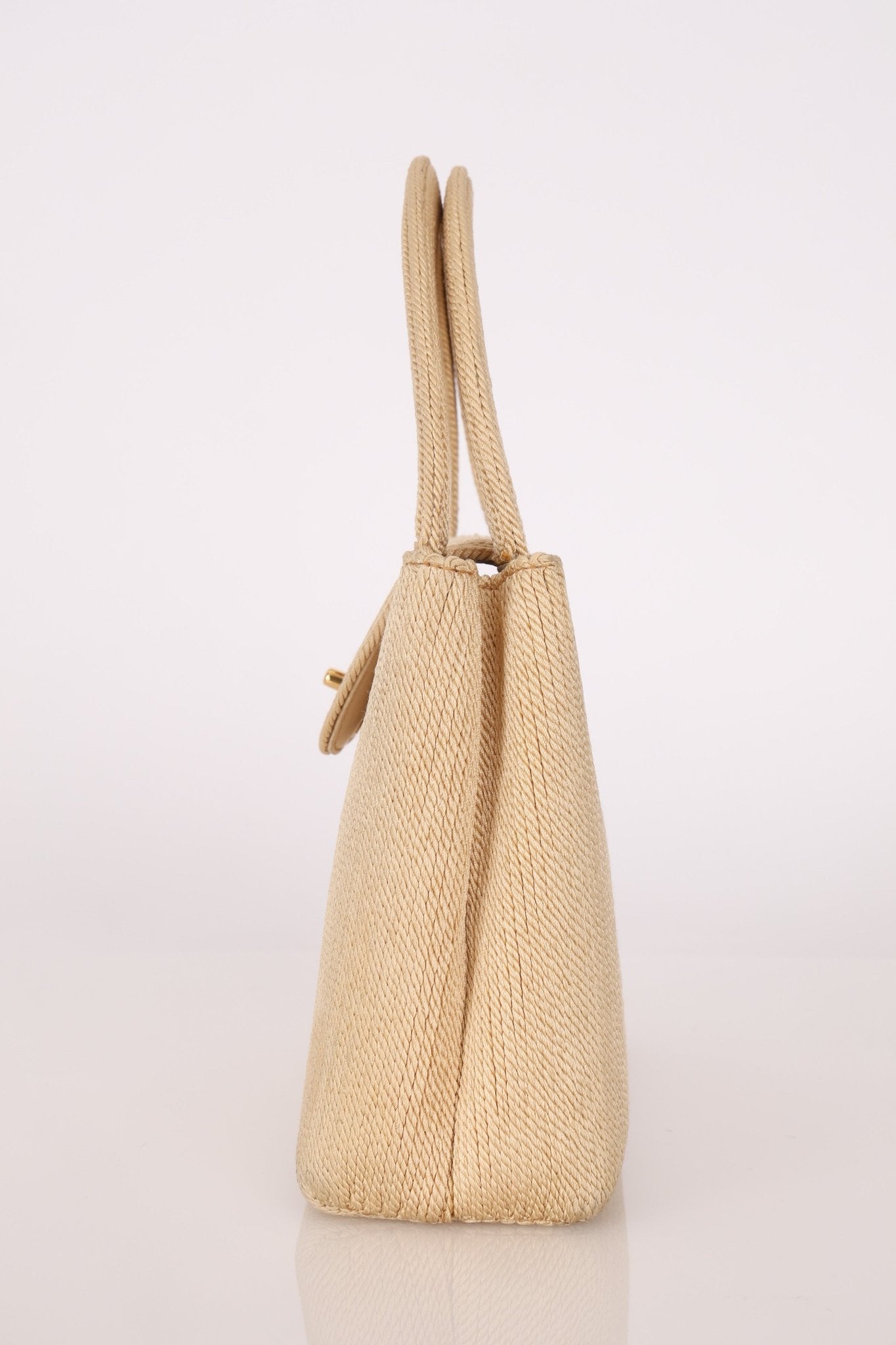 Ultra - Rare Chanel 1998 Vintage Cruise Rope Kelly 24K GP - FashioNica