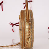 Ultra - Rare Chanel 19A Metallic Tweed & Sequin Paris - Egypt Camera Case - FashioNica