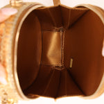 Ultra - Rare Chanel 19A Metallic Tweed & Sequin Paris - Egypt Camera Case - FashioNica