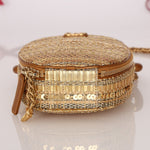 Ultra - Rare Chanel 19A Metallic Tweed & Sequin Paris - Egypt Camera Case - FashioNica