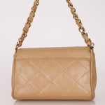 Ultra - Rare Chanel 2001 Iridescent Caviar Mini Half Flap - FashioNica