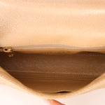 Ultra - Rare Chanel 2001 Iridescent Caviar Mini Half Flap - FashioNica