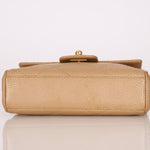 Ultra - Rare Chanel 2001 Iridescent Caviar Mini Half Flap - FashioNica