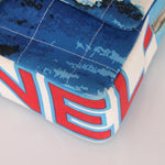 Ultra - Rare Chanel 2002 Denim Surf Line Flap Bag - FashioNica