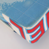 Ultra - Rare Chanel 2002 Denim Surf Line Flap Bag - FashioNica