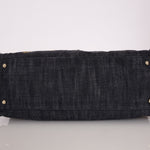 Ultra - Rare Chanel 2006 Airplane Denim Chain Shopping Tote - FashioNica