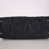 Ultra - Rare Chanel 2006 Airplane Denim Chain Shopping Tote - FashioNica